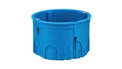 Puszka podtynkowa 40mm głębokości z wkrętami niebieska Z60Kw 34049203-75560
