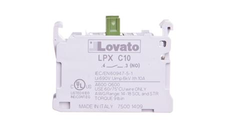 Styk pomocniczy 1Z zaciski śrubowe montaż do adaptera LPXC10-20987