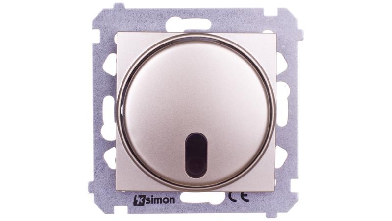 Simon 54 Ściemiacz zdalnie sterowany 20-500W złoty mat DS13T.01/44-27745