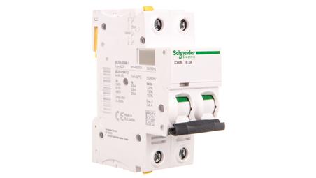 Wyłącznik nadprądowy 2P B 2A 6kA AC iC60N-B2-2 A9F03202-16429