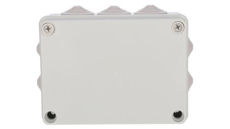 Puszka n/t hermetyczna 150x110x70 10 dławików IP55 szara S-BOX 306-74652