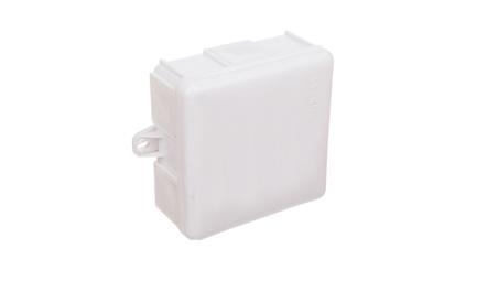 Puszka hermetyczna n/t 86x86x39mm pusta, z uszami montaż. IP55 biała 0226-10-74675