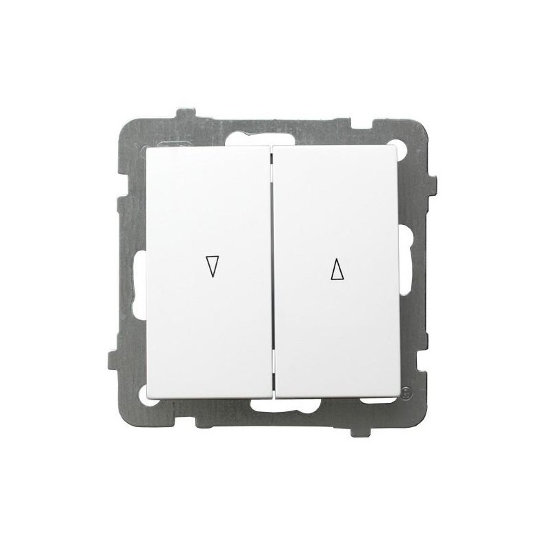 Wyłącznik Ospel LP-7G/M/00 AS biały moduł żaluzja