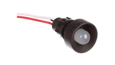 Lampka sygnalizacyjna LED 10mm biała Klp10W/24V 84410006-6662