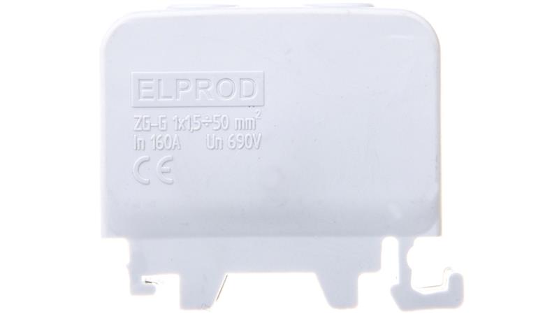 Zlaczka gwintowa 1-przewodowa 1,5-50mm2 szara ZGG1x1,5-50s 84285002-64785