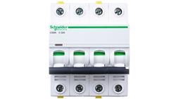Wyłącznik nadprądowy 4P C 32A 6kA AC iC60N-C32-4 A9F04432-16477