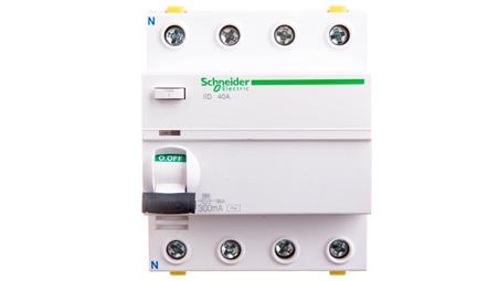 Wyłącznik różnicowoprądowy 4P 40A 0,3A typ AC iID A9Z14440-20668