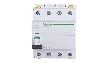 Wyłącznik różnicowoprądowy 4P 63A 0,3A typ AC iID A9Z14463-20688