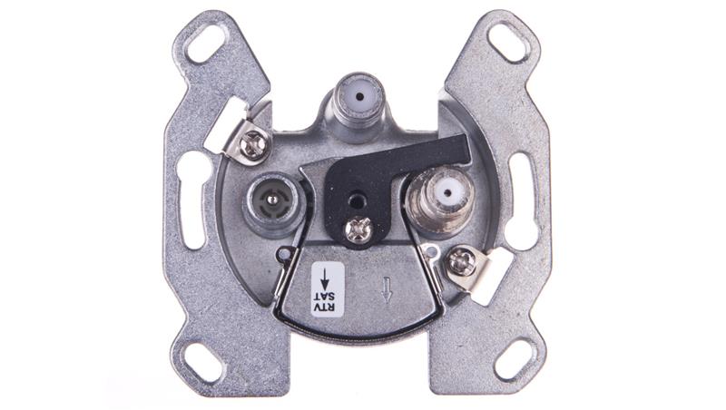 Berker/B.Kwadrat Gniazdo antenowe RTV 2xSAT końcowe mechanizm 53455331-18