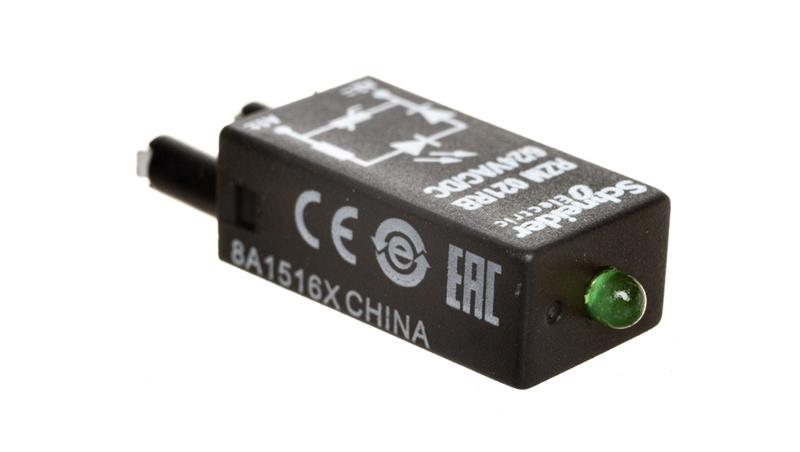 Układ ochronny warystor 6-24V AC/DC ze wskaźnikiem LED RZM021RB-18727 Układ ochronny warystor 6-24V AC/DC ze wskaźnikiem LED RZM021RB-18727