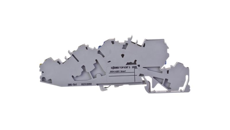 Złączka pietrowa 6mm2 NT/L/PE szara 2005-7641 TOPJOBS-74046