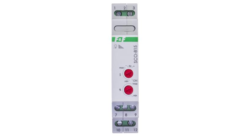 Ściemniacz uniwersalny (R, L, C i ELS) 100-500W 8-230V AC/DC modułowy SCO-815-27679 Ściemniacz uniwersalny (R, L, C i ELS) 100-500W 8-230V AC/DC modułowy SCO-815-27679
