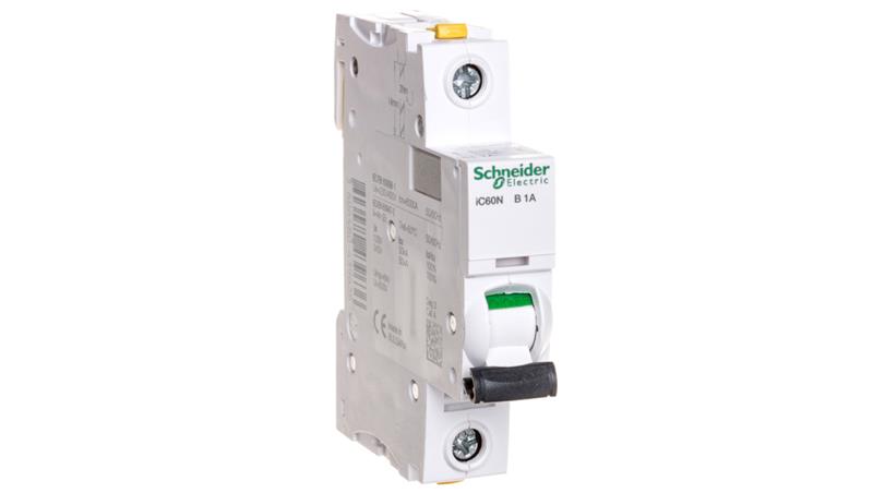 Wyłącznik nadprądowy 1P B 1A 6kA AC iC60N-B1 A9F03101-16326