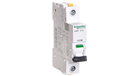 Wyłącznik nadprądowy 1P B 1A 6kA AC iC60N-B1 A9F03101-16326