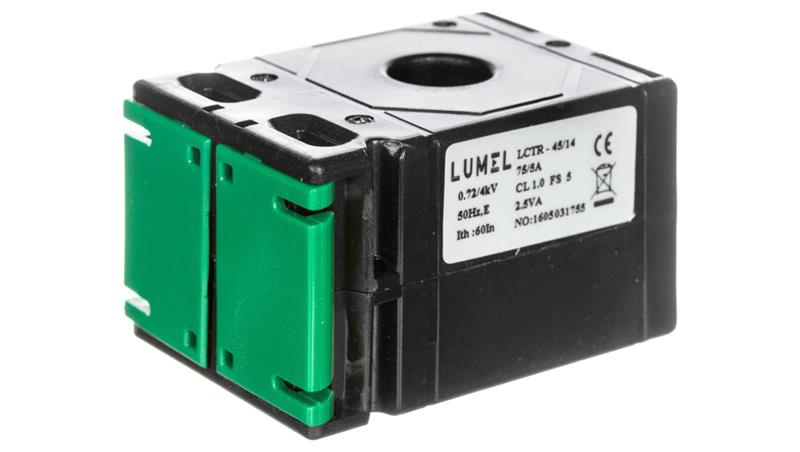 Przekładnik prądowy z okrągłym otworem 45/14 (40) 75A/5A klasa 1 LCTR 4514400075A51-2437 Przekładnik prądowy z okrągłym otworem 45/14 (40) 75A/5A klasa 1 LCTR 4514400075A51-2437