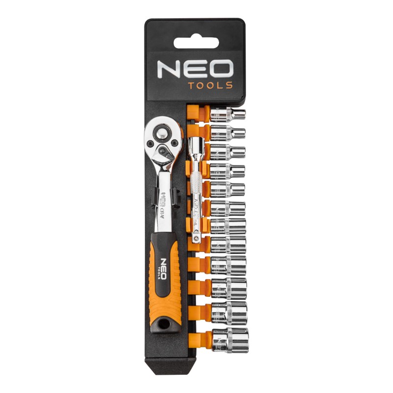 Klucze nasadowe 1/4", zestaw 14 szt. Klucze nasadowe 1/4", zestaw 14 szt.
