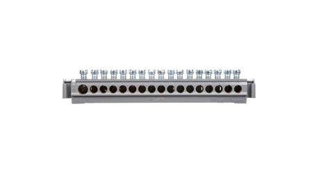 Listwa przyłączeniowa 17-otworów 16x16+1x25 mm2 004825-65410