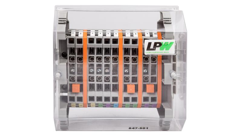 Listwa pomiarowa LPW 10-torowa wersja EKO wykonanie suwakowe 847-501-77553