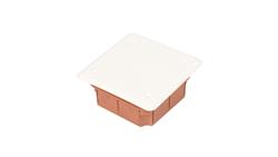 Puszka podtynkowa 92x92x45mm ze śrubami biała OL10001-75647