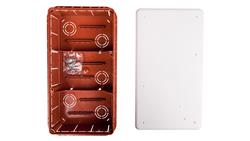 Puszka podtynkowa 152x294x70mm ze śrubami biała OL10006-75589