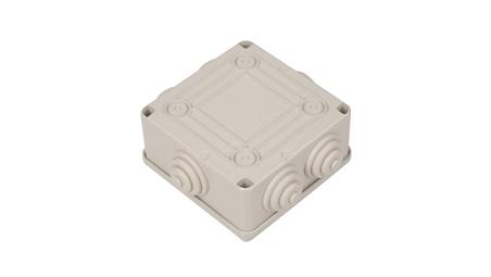 Puszka natynkowa 100x100x50mm tworzywo IP55 szara OL20011-74999
