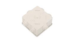 Puszka natynkowa 80x80x40mm tworzywo IP44 szara OL20003-75006