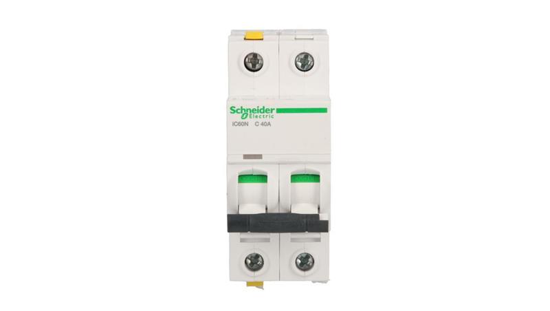 Wyłącznik nadprądowy 2P C 40A 6kA AC iC60N-C40-2 A9F04240-16556
