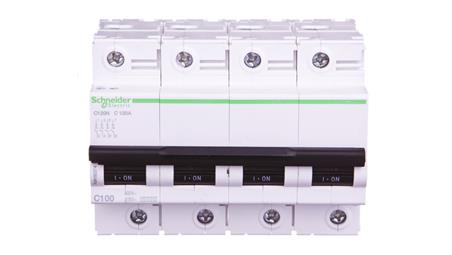 Wyłącznik nadprądowy 4P C 100A 10kA AC C120N A9N18374-16788