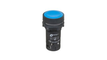Przycisk sterowniczy 22mm niebieski z samopowrotem 1Z 1R XB7NA65-3165