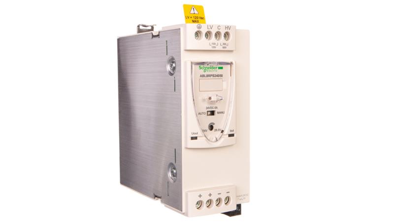 Zasilacz impulsowy 100-120V/200-500V AC/24V DC 120W 5A ABL8RPS24050-10166