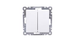 Lumina Łącznik schodowy podwójny biały WL0050-39816