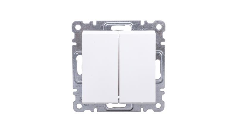 Lumina Łącznik schodowy podwójny biały WL0050-39816
