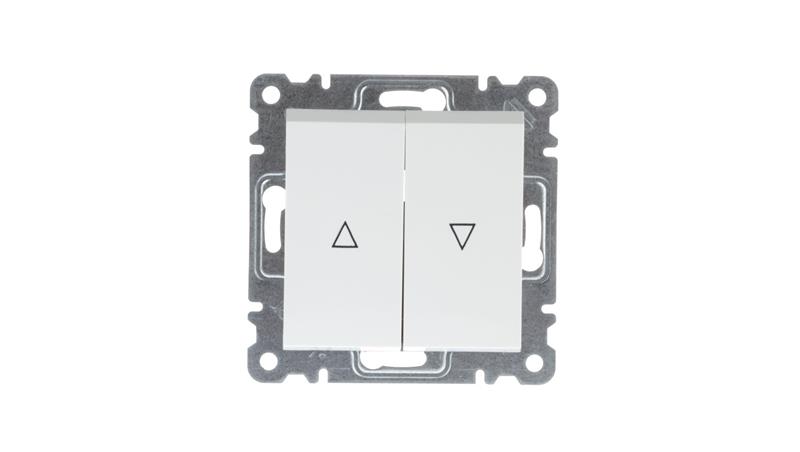 Lumina Przycisk żaluzjowy biały WL0320-30287