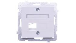 SONATA Obudowa gniazda komputerowego pojedynczego skośna biała GPK-1RS/p/00-34374