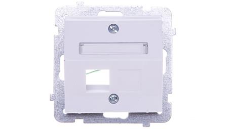 SONATA Obudowa gniazda komputerowego pojedynczego skośna biała GPK-1RS/p/00-34374