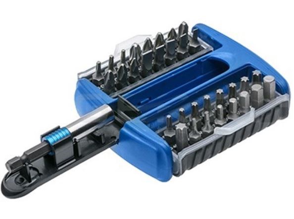 Zestaw końcówek wkrętakowych 33 szt.