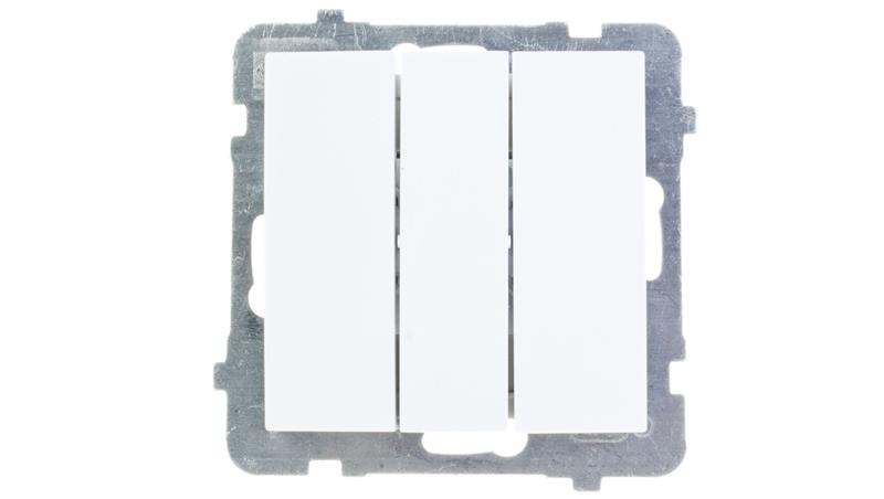 AS Łącznik potrójny biały ŁP-13G/m/00-32225