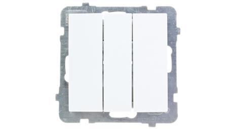 AS Łącznik potrójny biały ŁP-13G/m/00-32225