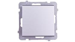 SONATA Łącznik pojedynczy srebro mat ŁP-1R/m/38-30668