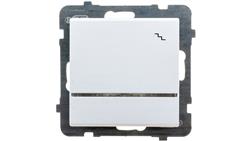 SONATA Łącznik schodowy z podświetleniem biały ŁP-3RS/m/00-39939