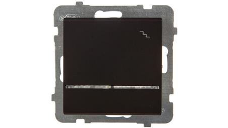 SONATA Łącznik schodowy z podświetleniem czarny metalik ŁP-3RS/m/33-39940