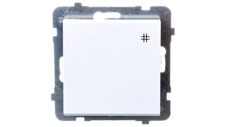 SONATA Łącznik krzyżowy biały ŁP-4R/m/00-40895