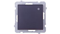 SONATA Łącznik krzyżowy czarny metalik ŁP-4R/m/33-40892