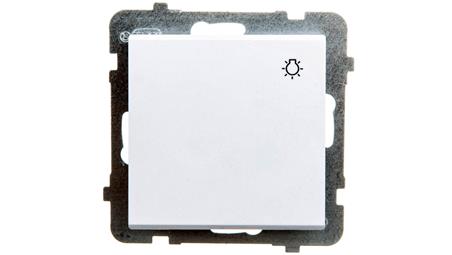 SONATA Przycisk /światło/ biały ŁP-5R/m/00-27876