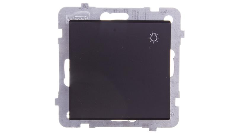 SONATA Przycisk /światło/ czarny metalik ŁP-5R/m/33-27875