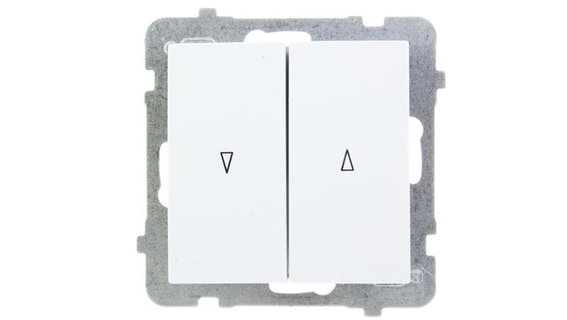 AS Łącznik żaluzjowy biały ŁP-7G/m/00-35789