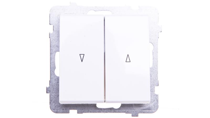 SONATA Łącznik żaluzjowy biały ŁP-7R/m/00-35797