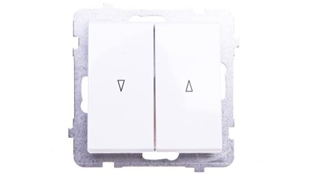 SONATA Łącznik żaluzjowy biały ŁP-7R/m/00-35797