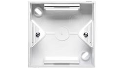 AS Puszka natynkowa pojedyncza biała PNP-1G/00-29736