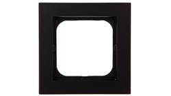 SONATA Ramka pojedyncza czarny metalik R-1R/33-36263
